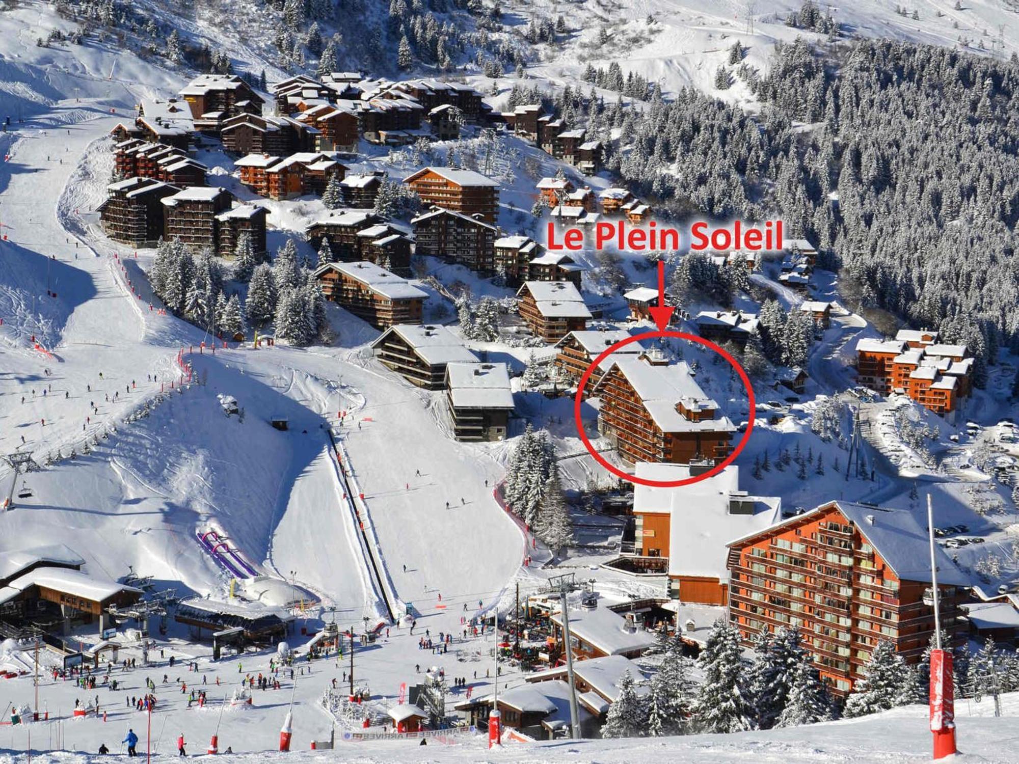 Appartement Ensoleille Avec Tv, Proche Pistes Et Commerces, Residence Plein Soleil, Les Allues - Fr-1-182-18 Méribel Exterior foto