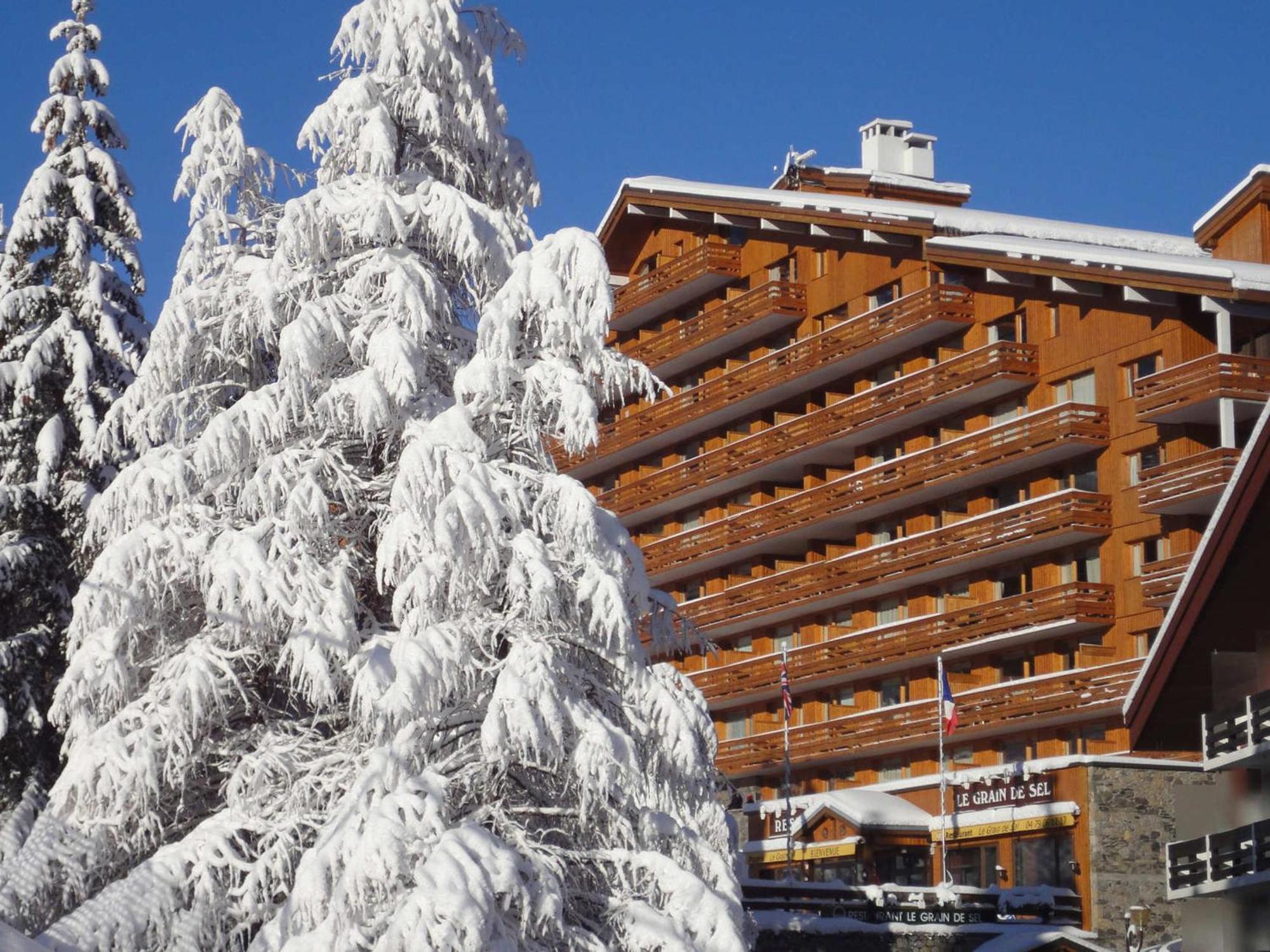 Appartement Ensoleille Avec Tv, Proche Pistes Et Commerces, Residence Plein Soleil, Les Allues - Fr-1-182-18 Méribel Exterior foto